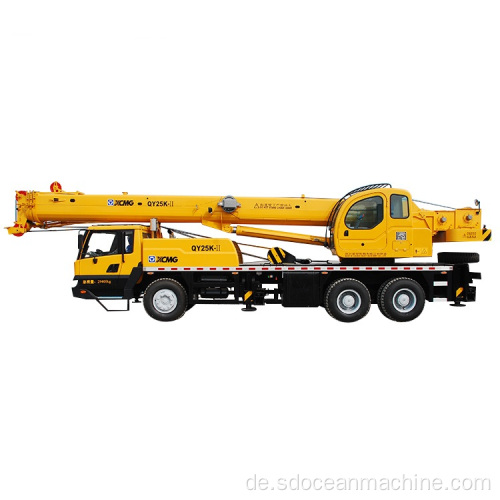 QY25K5-I 25 Tonnen Teleskop Boom Mobile Truck Crane